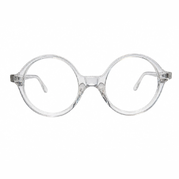 Lunettes de vue rondes surdimensionnées transparentes Fitnoz by Dareven